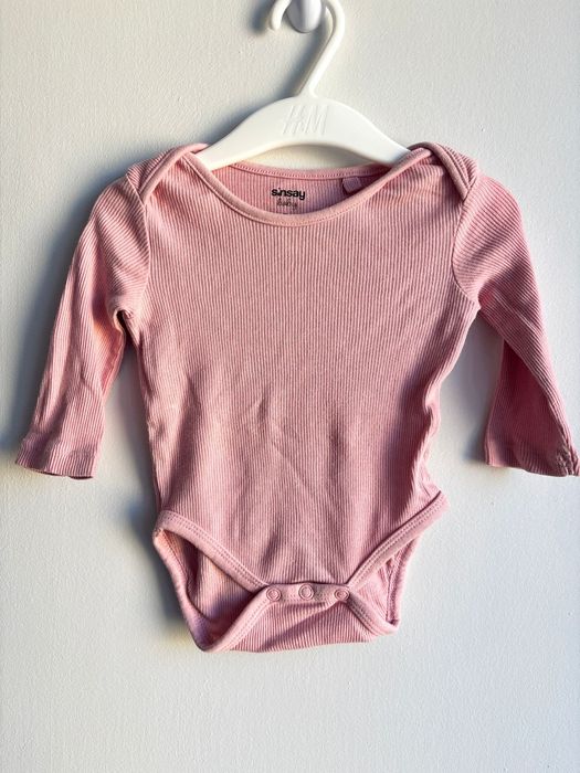 Body długi rękaw prążkowane 62 sinsay