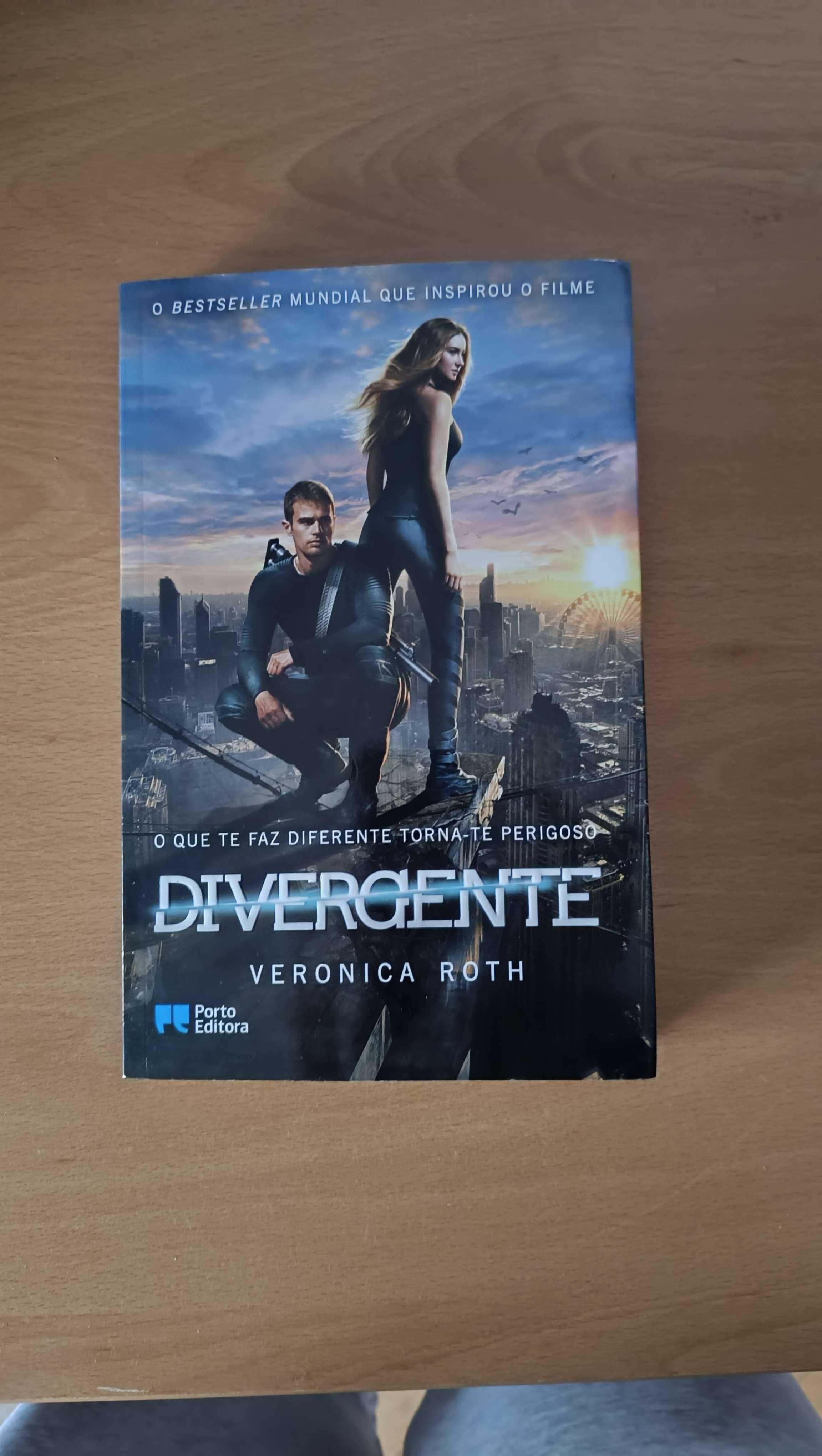 Livro "Divergente" de Veronica Roth