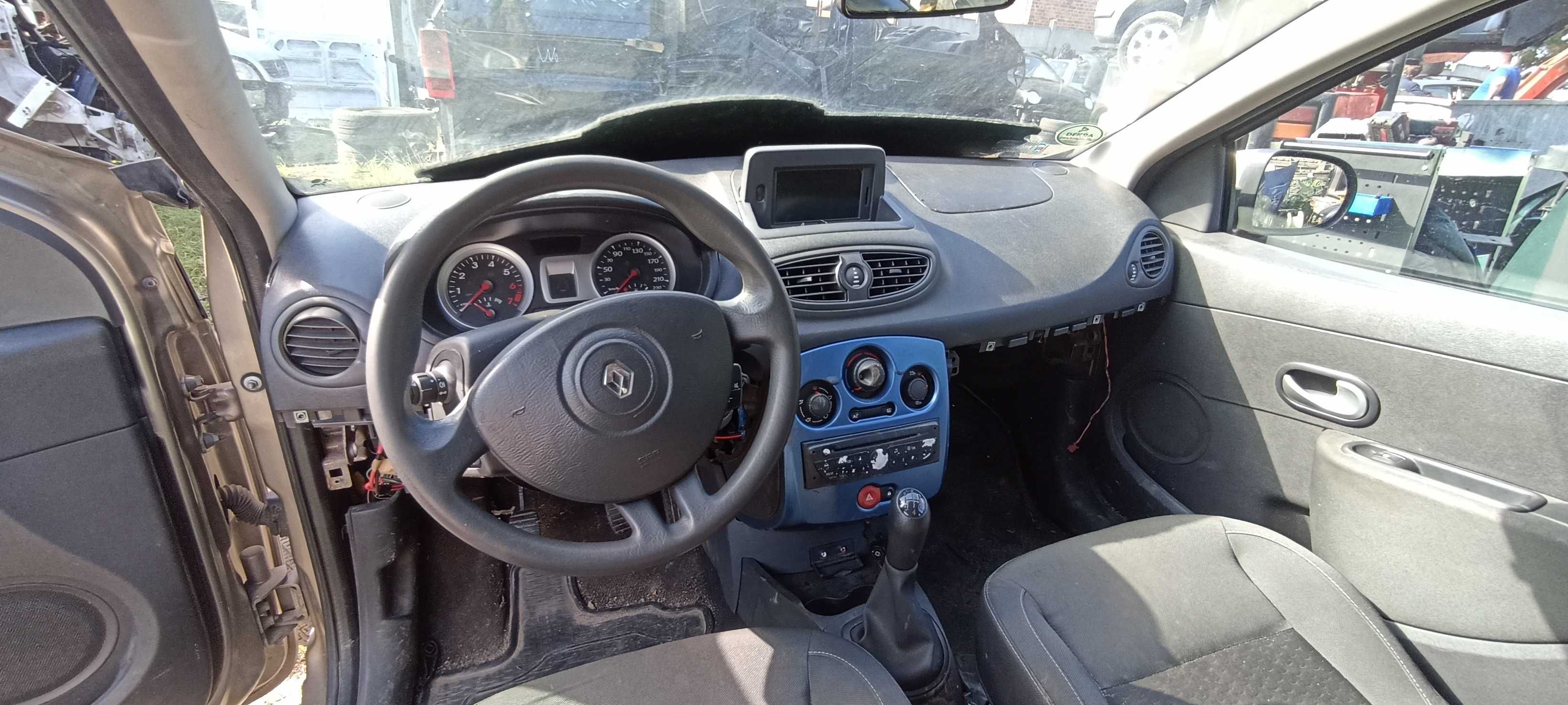airbag pasy zaślepka sensor  clio III 11R  zestaw