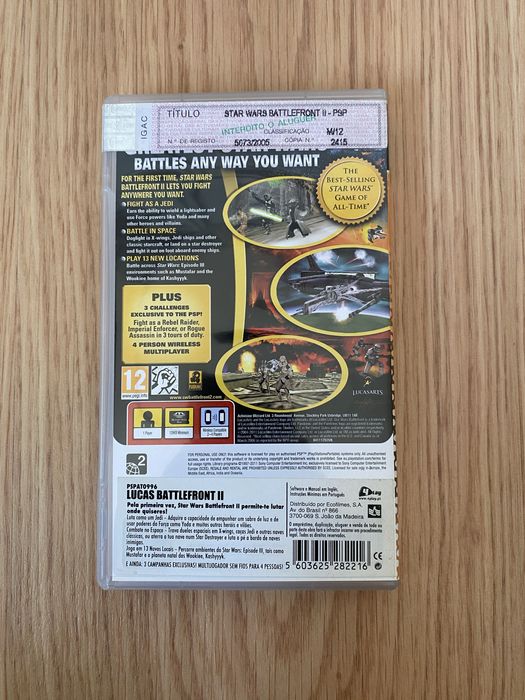 Star Wars Battlefront II - Jogo PSP - PSP Essentials