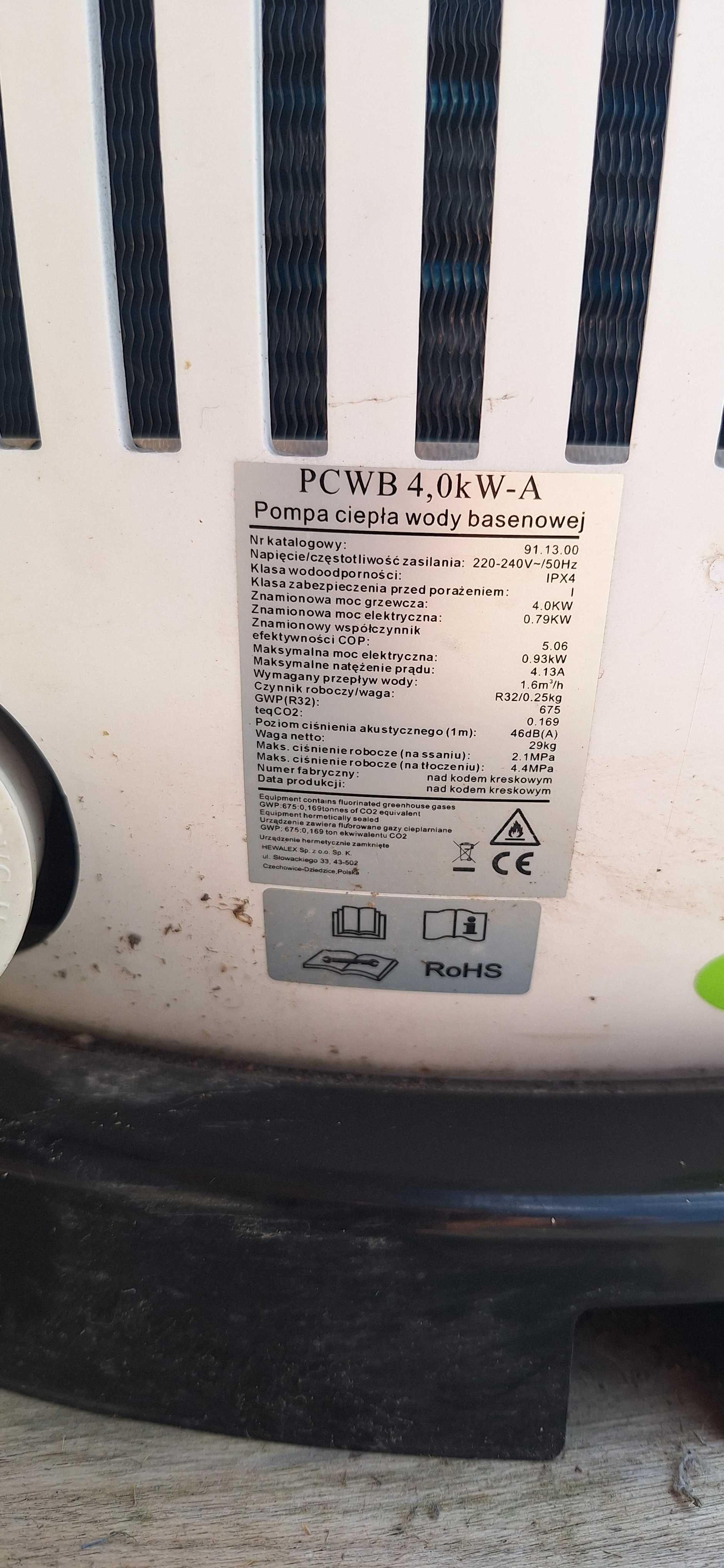 Pompa ciepła Hewalex Pingwin 4 kW