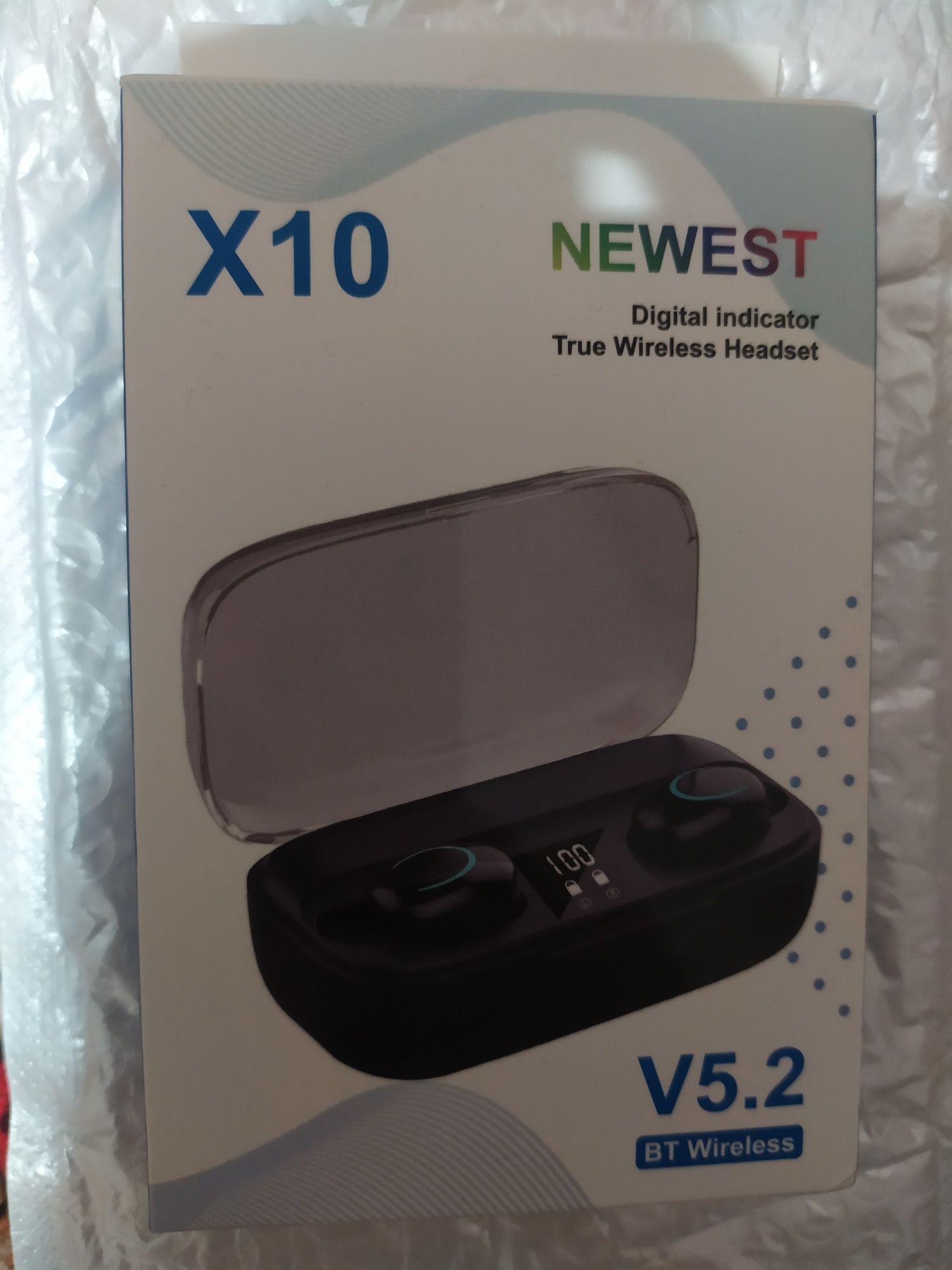 Навушники гарнітура Bluetooth BT V5.2 NEWEST X10