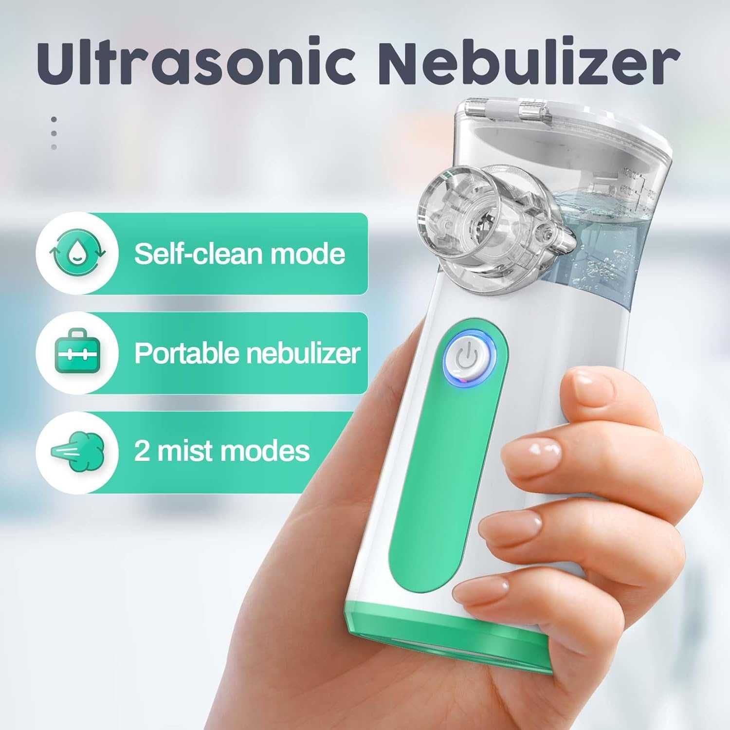 Inhalator, urządzenie Aidisy Ultradźwiękowe inhalacje, nebulizator