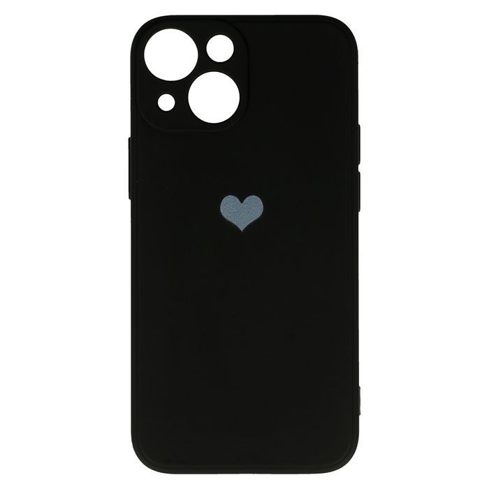 Vennus Silicone Heart Case Do Iphone 14 Wzór 1 Czarny