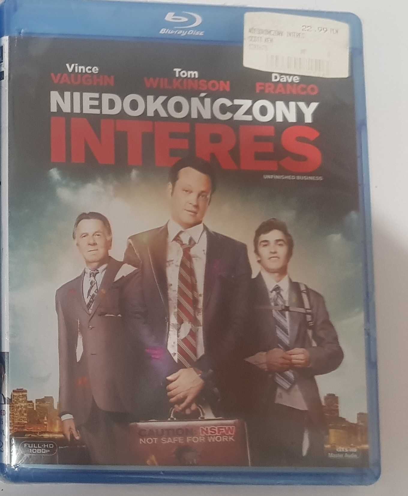 Sprzedam nowy film bluray zafoliowany Niedokończony Interes