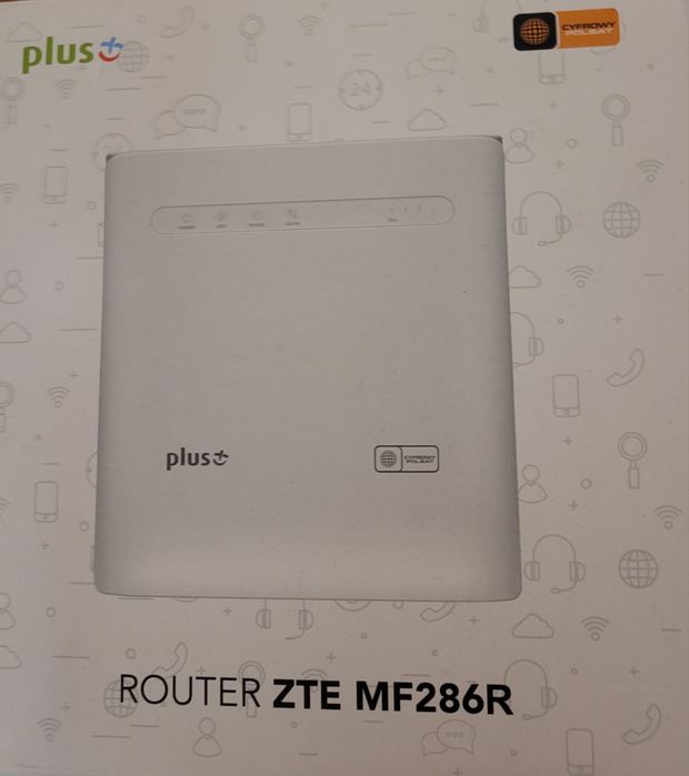 Router ZTE MF286R - LTE, na kartę sim