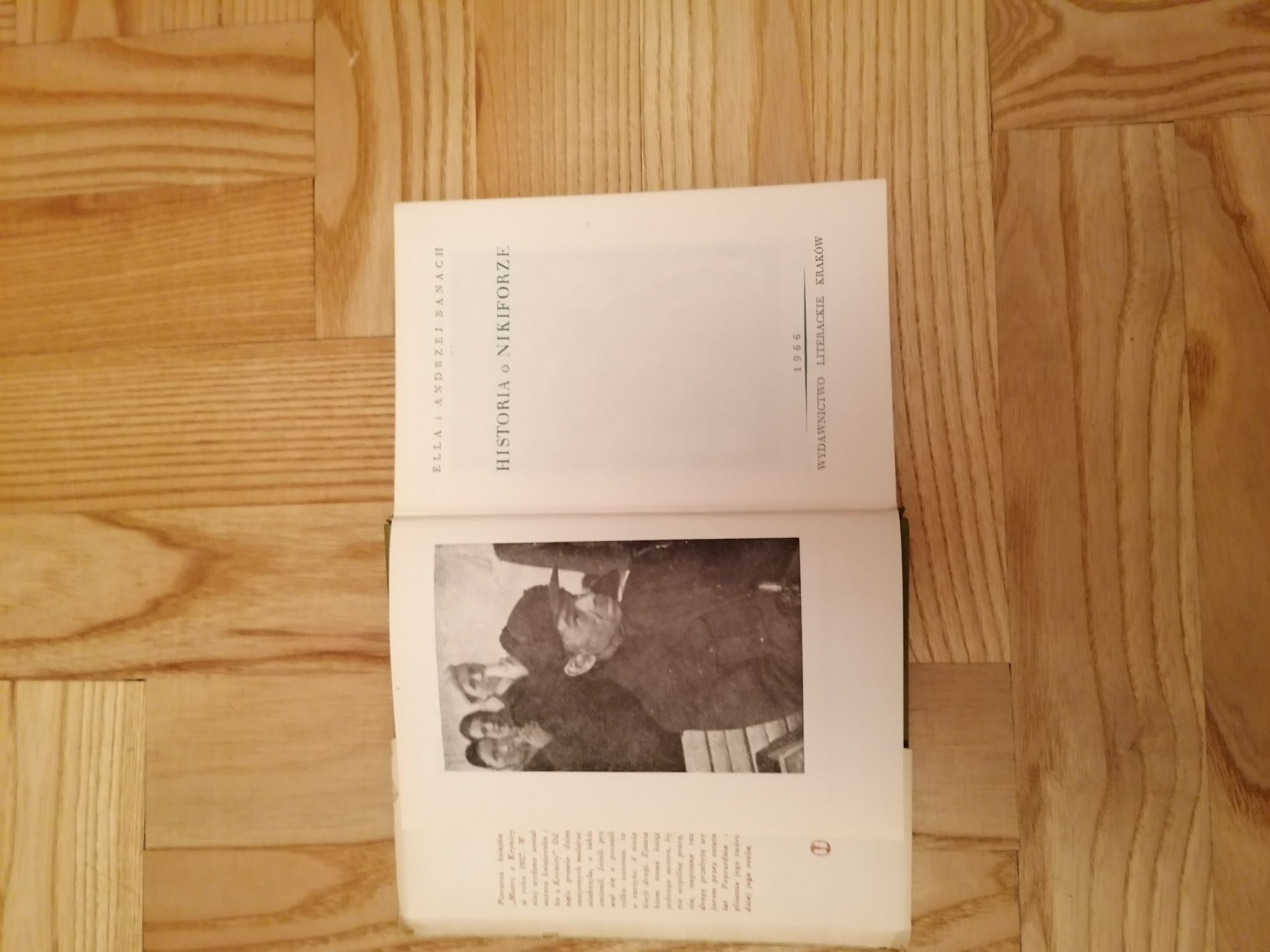 Książka" Historia o Nikiforze "autorzy Ella i Andrzej Banach