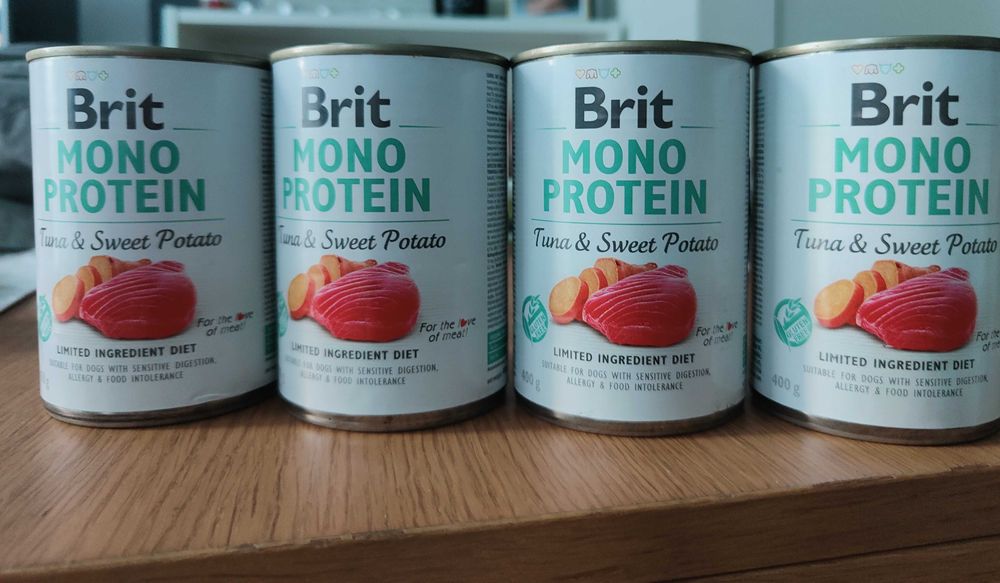Brit mono protein tuńczyk z batatami 4x 400 g
