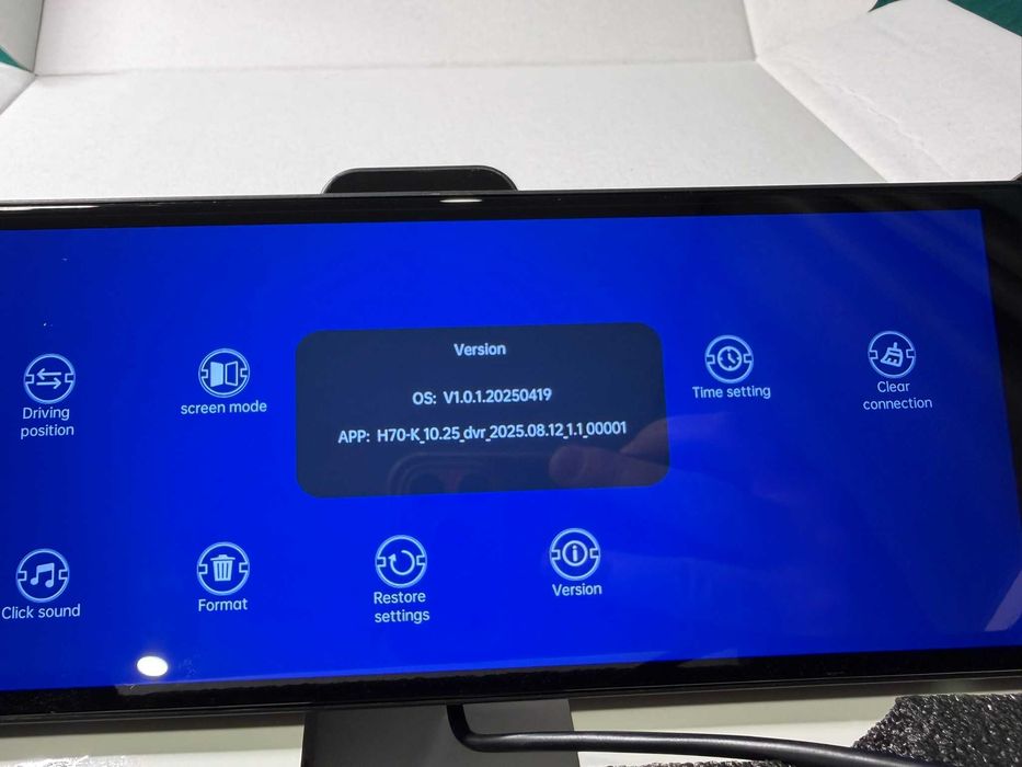 11.4" універсальний Wireless CarPlay дисплей Imagebon H70K QLED