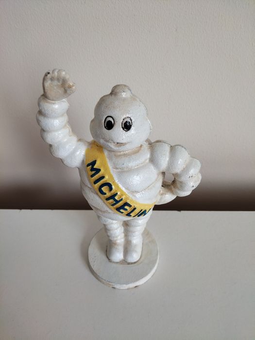 Kolekcjonerska Figurka Michelin Motoryzacyjna - Antyki