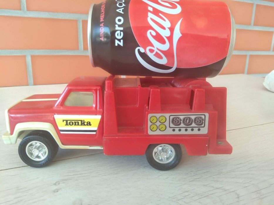 Camião de Bombeiros Tonka Anos 80 metal fundido raro envio grátis