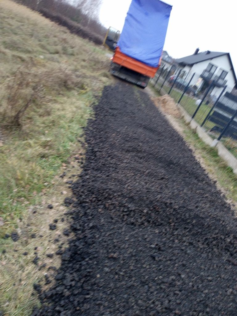 Piasek Żwir Beton Szlaka Ziemia Ogrodowa Utwardzenie terenu