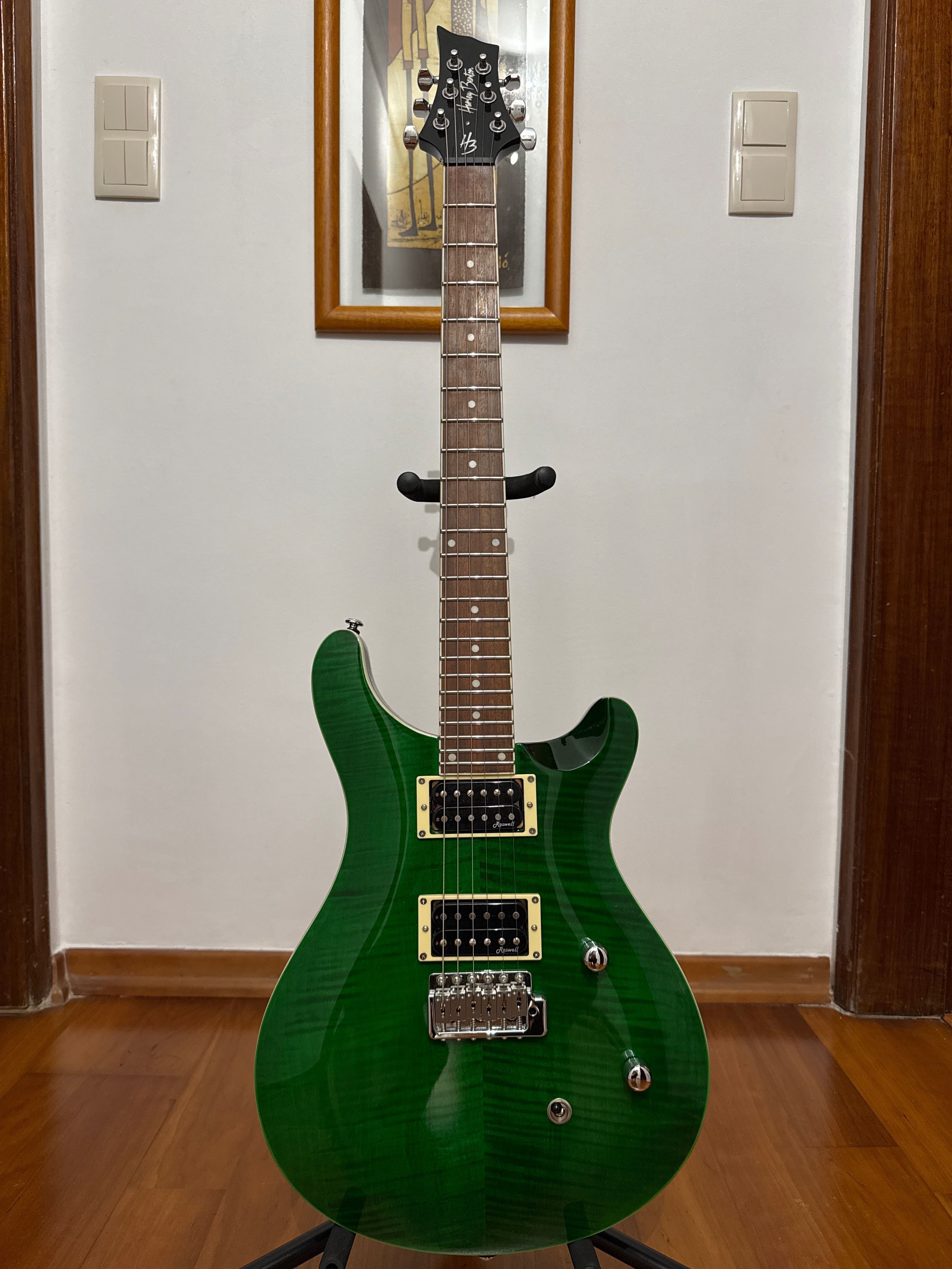 Harley Benton CST-24T Emerald Flame