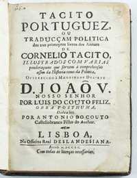 Tacito Portuguez (1715) por Luis do Couto Feliz