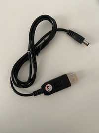 USB DC 12v кабель для роутеру від повер банку, адаптер питания