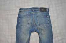 ZARA 86cm 34 EU44 męskie spodnie jeansowe stretch slim s4