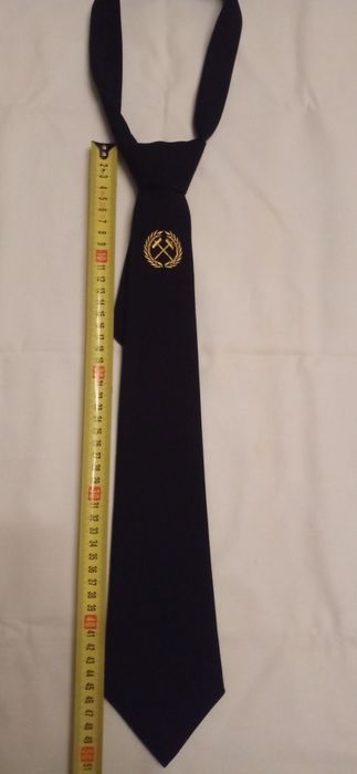 Краватка чорного кольору галузева.