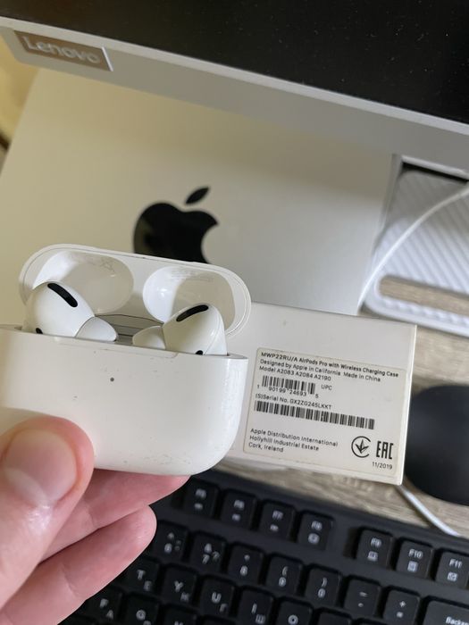 ОРИГІНАЛЬНІ Навушники Apple Airpods Pro A2084