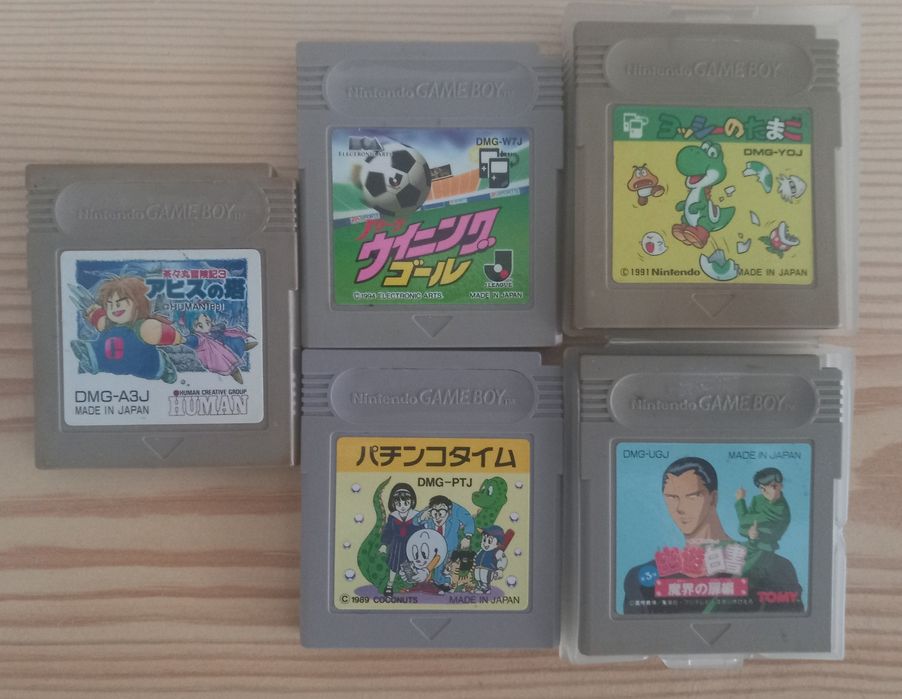 Varios jogos nintendo gameboy