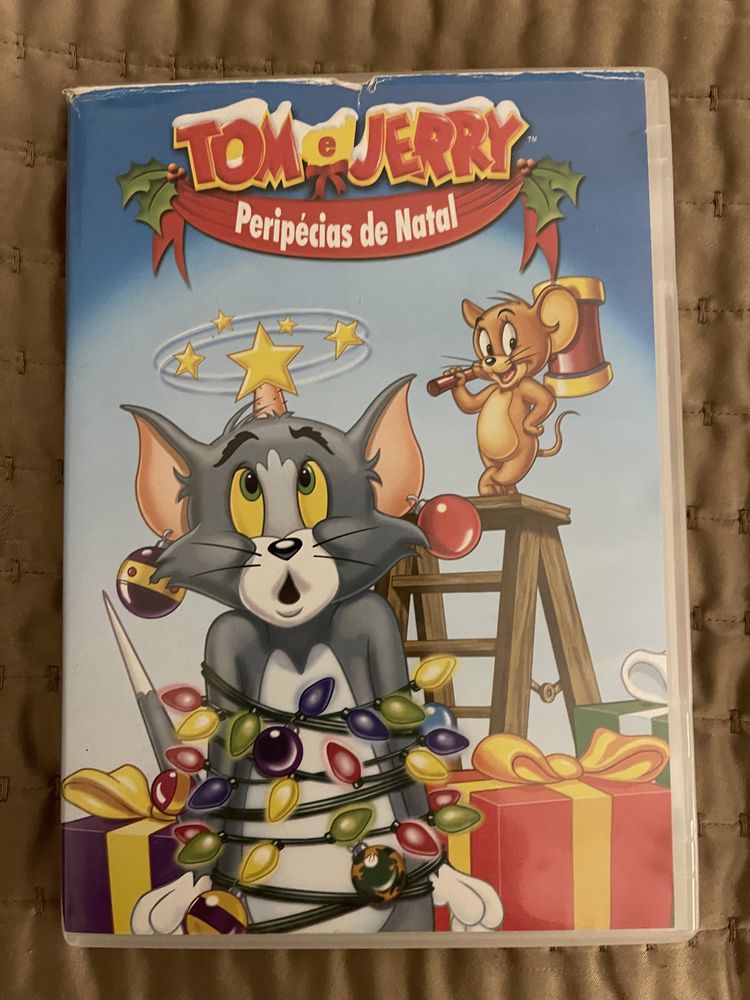 DVDs infantis Tom & Jerry