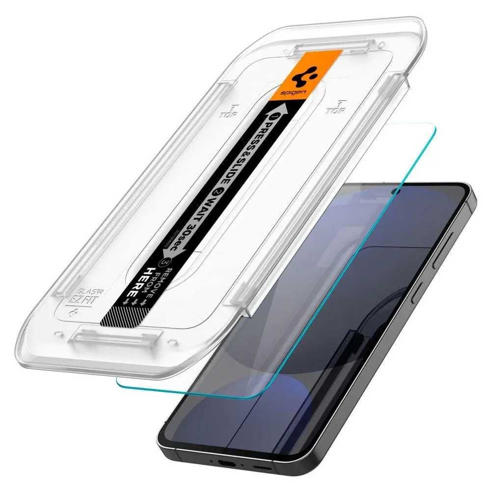 Защитное стекло Spigen Glas.tR EZ FIT 2-Pack для Samsung Galaxy S24 FE
