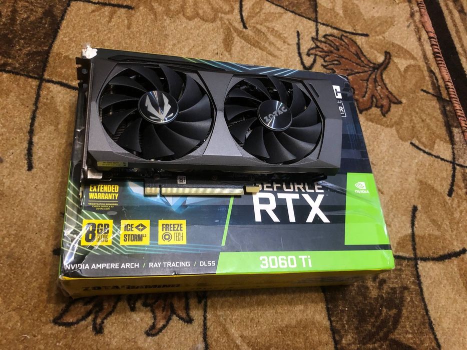 Видеокарта rtx 3060 ti zotac gaming