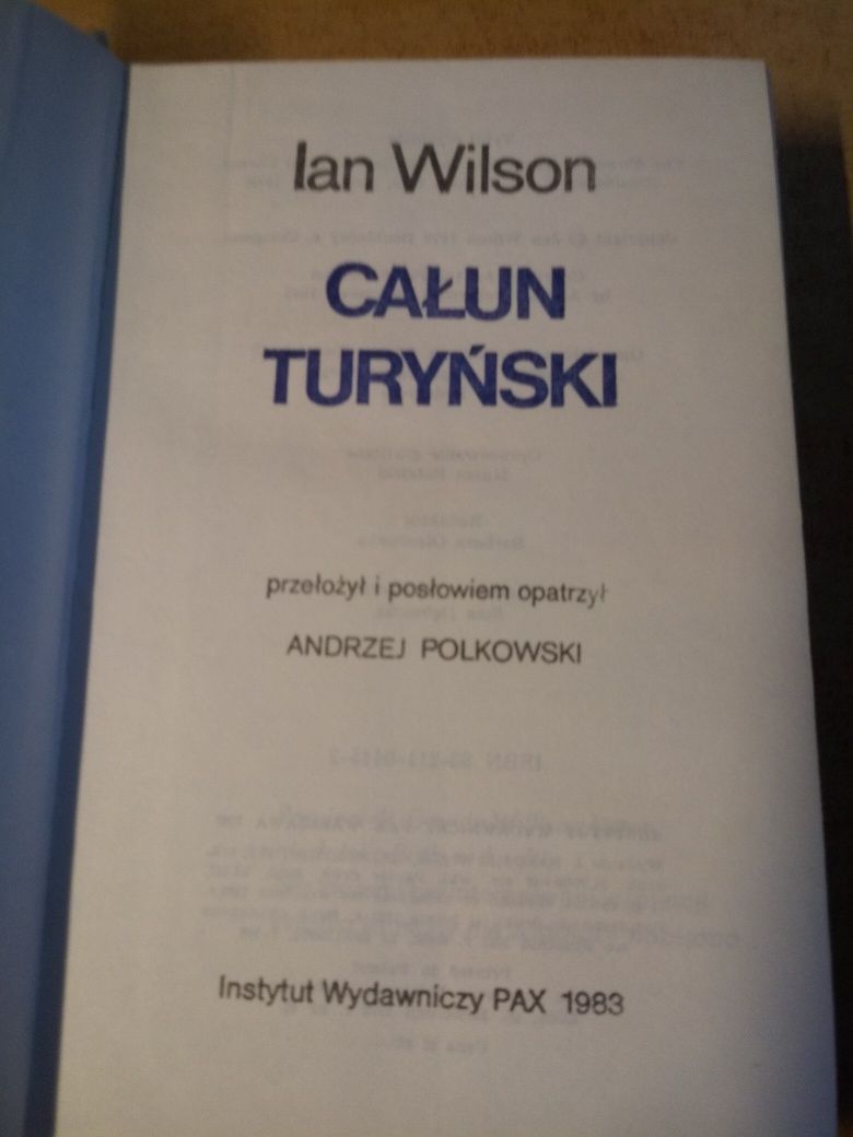 Całun Turyński Ian Wilson wyd. PAX