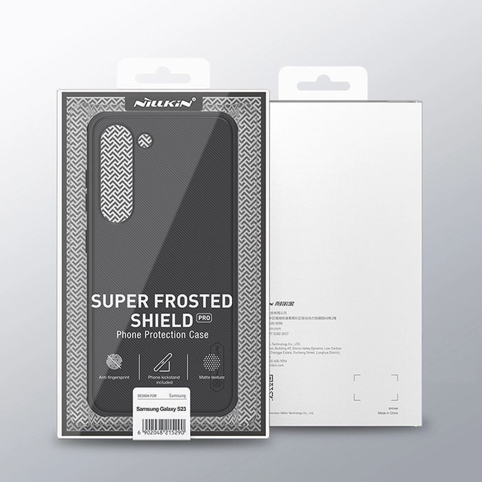 Nillkin Super Frosted Shield Pro etui Samsung Galaxy S23+ czerwone