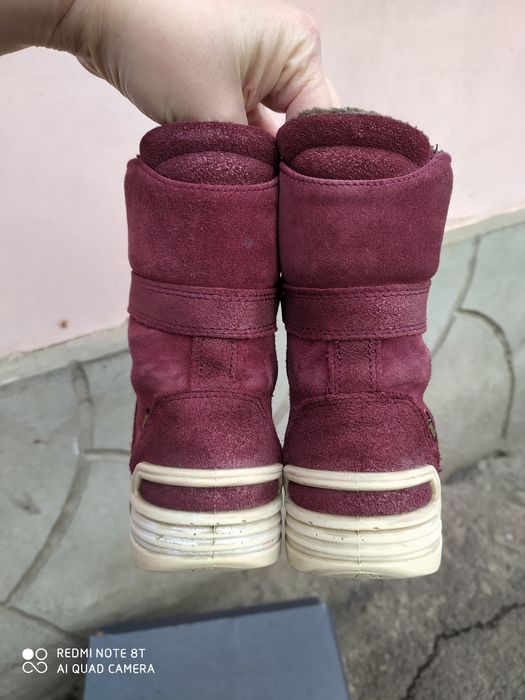 Ecco 35 сапоги на дівчинку зимові чоботи черевики ботинки взуття ессо