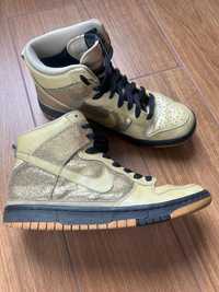 Buty Nike Dunk High Skinny Metalic Gold 39 (2009)EU