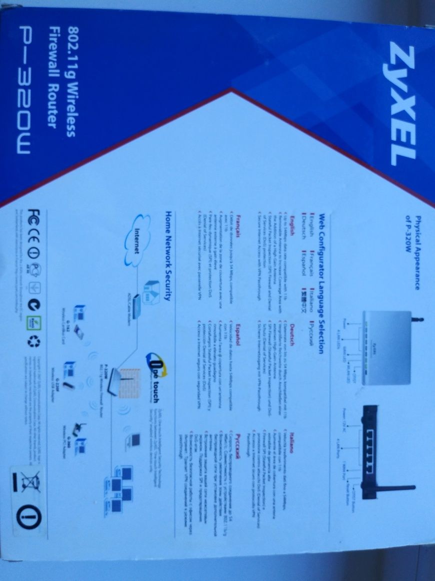 Router zyxel sprawny ruter wifi Wi-Fi internet bezprzewodowy