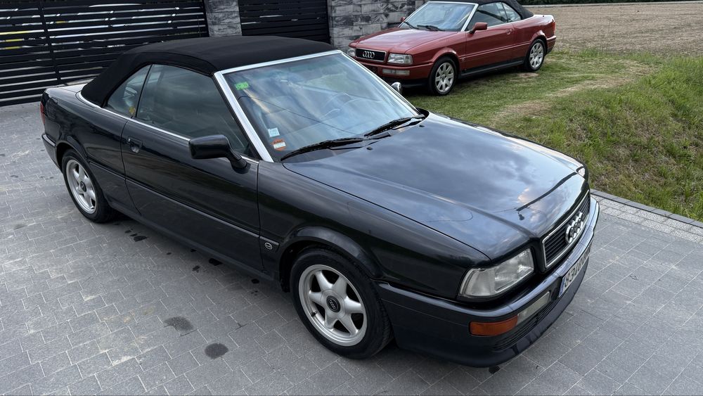 Audi 80 cabrio cabriolet kabrio 2.6 klima 158 tys s2 skora
