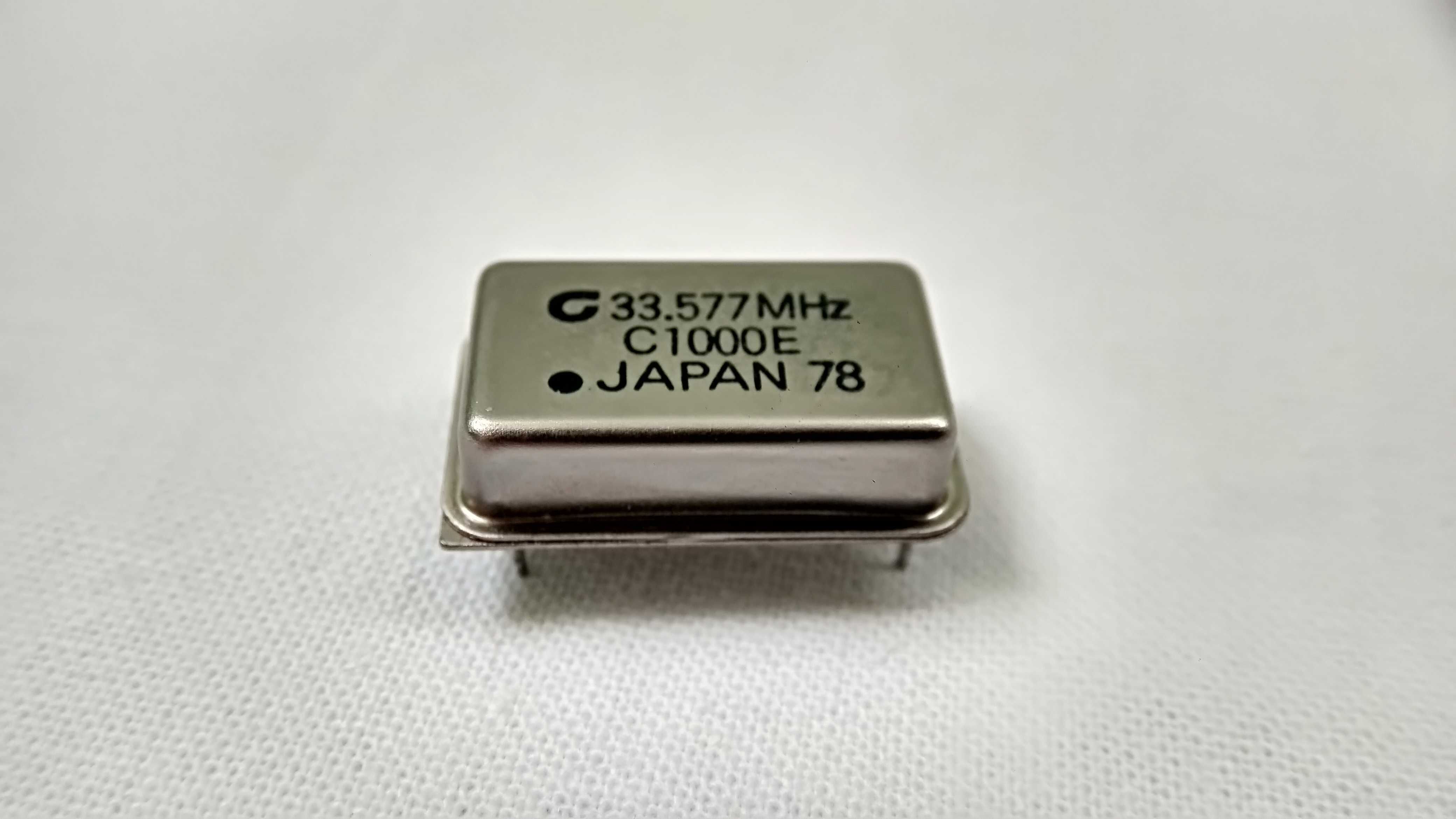 Кварцовий генератор C1000E 33.577Mhz JAPAN 78