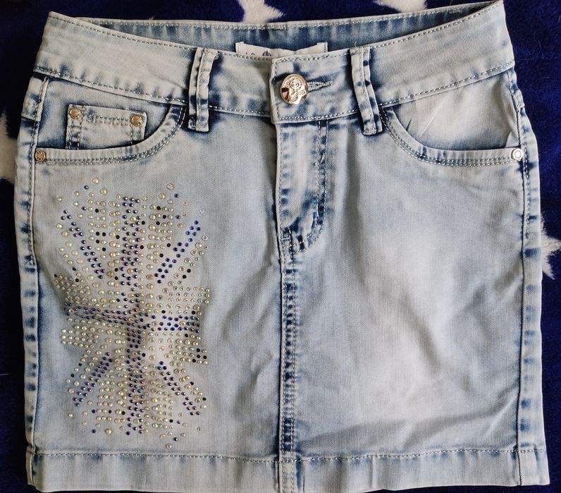 Юбка дитяча джинсова/Юбка детская джинсовая