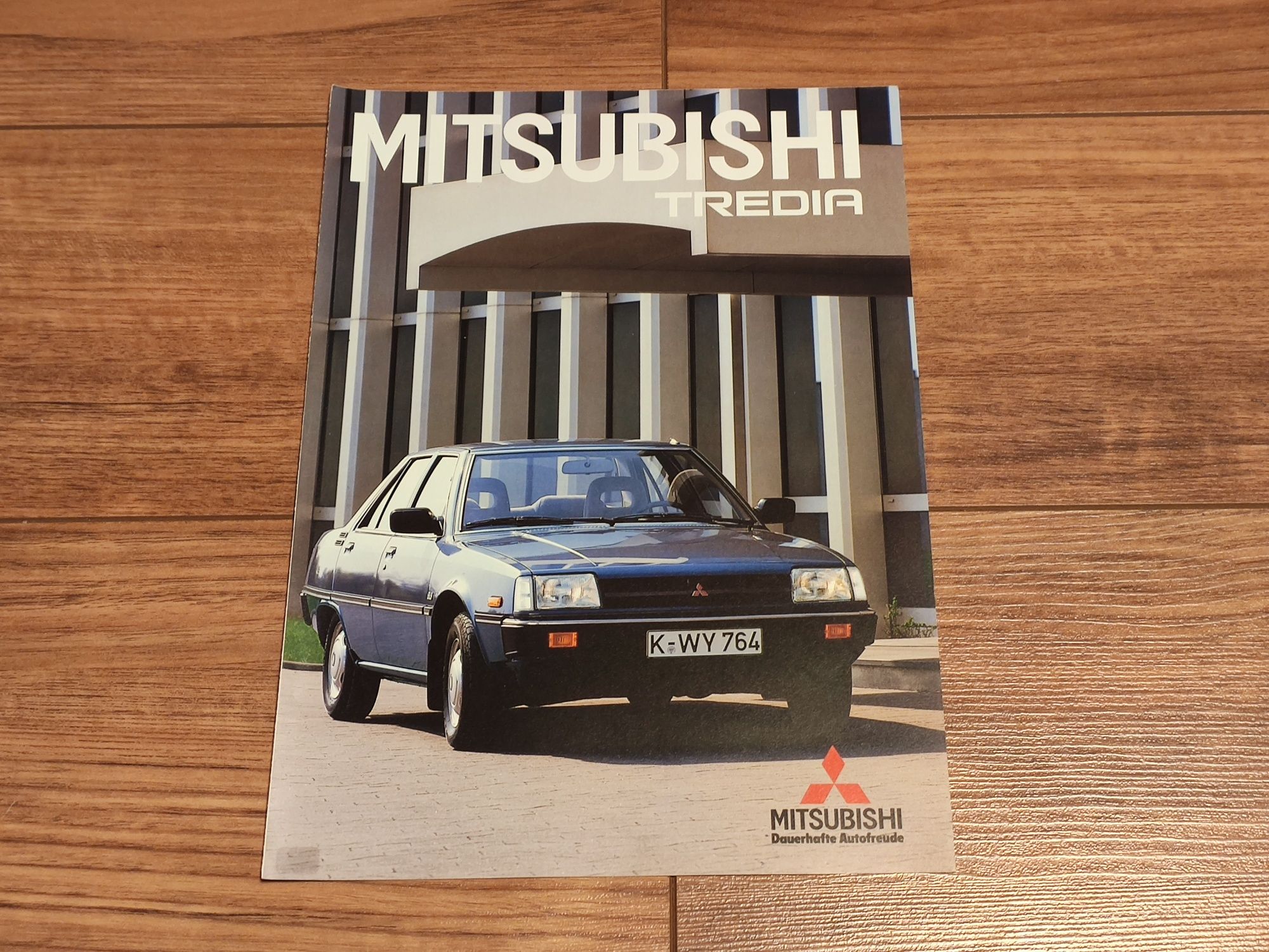 Prospekt katalog folder MITSUBISHI TREDIA - 1985 r. -