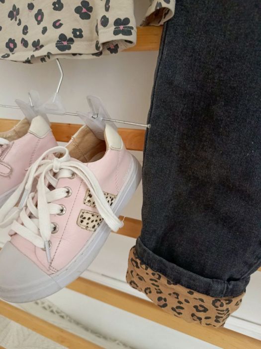 Повністю шкіряні кеди (15см. стелька)