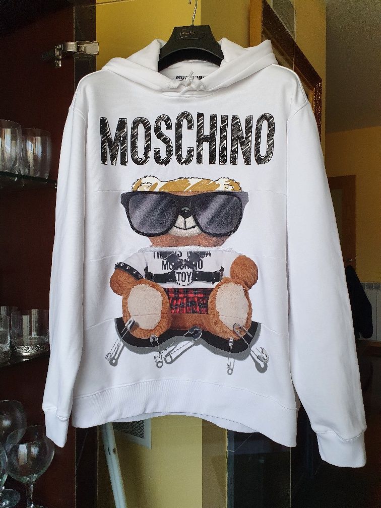 Hoodie Moschino milano teddy