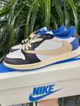 TravisScott\Jordan1*Retro*DamskieNikeAIrniebieski UnisexTrampki.40