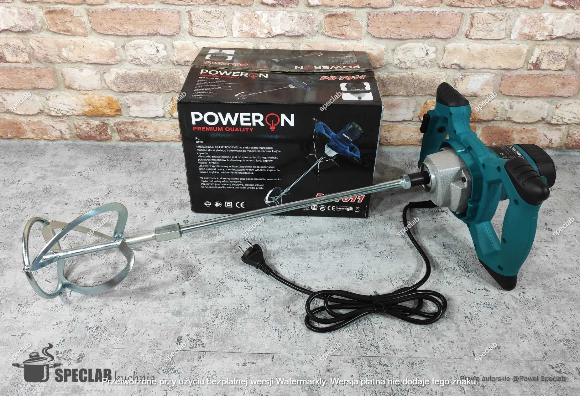 Mieszadło elektryczne POWERON 3200W
