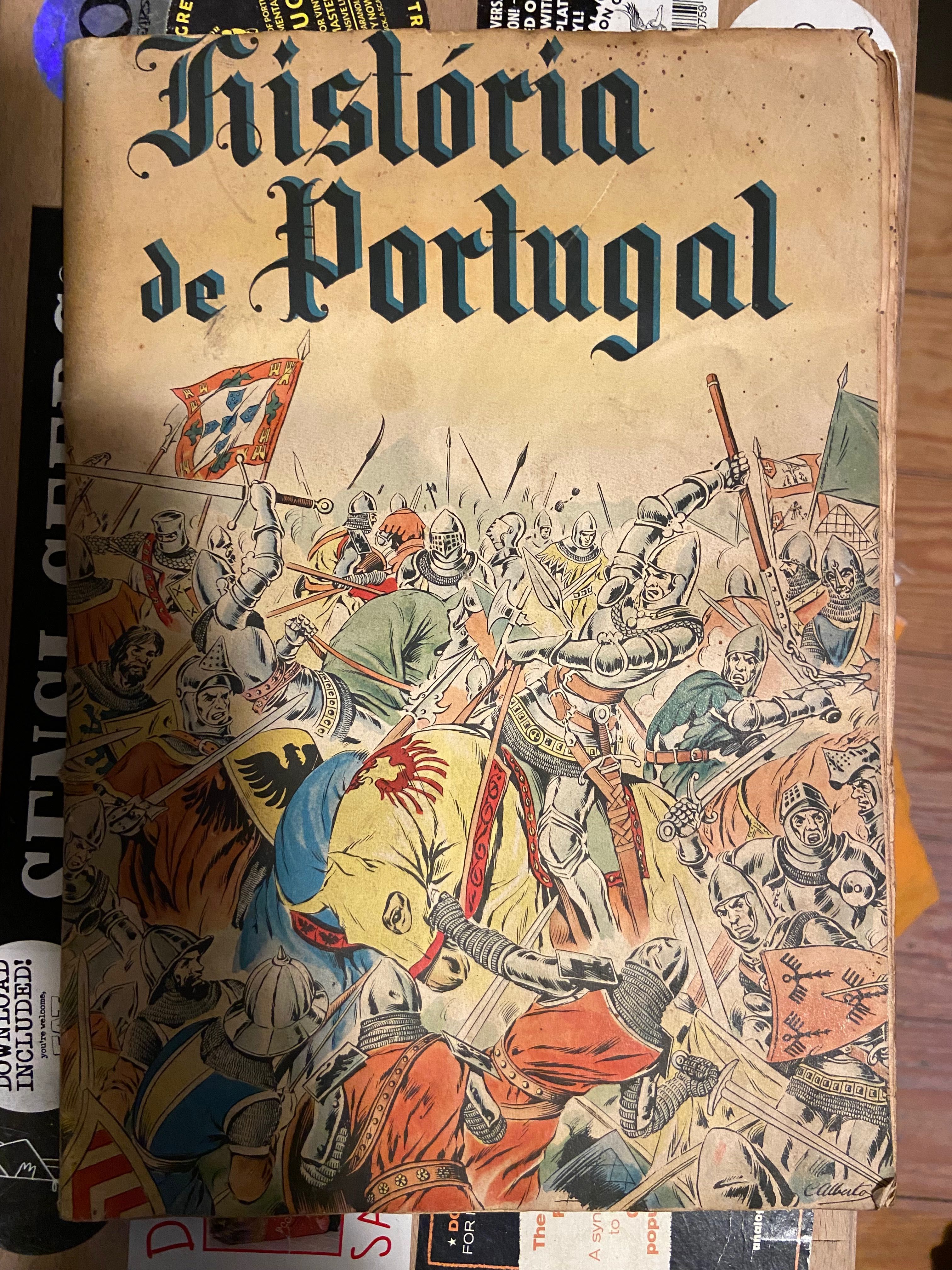 Caderneta Historia de Portugal incompleta