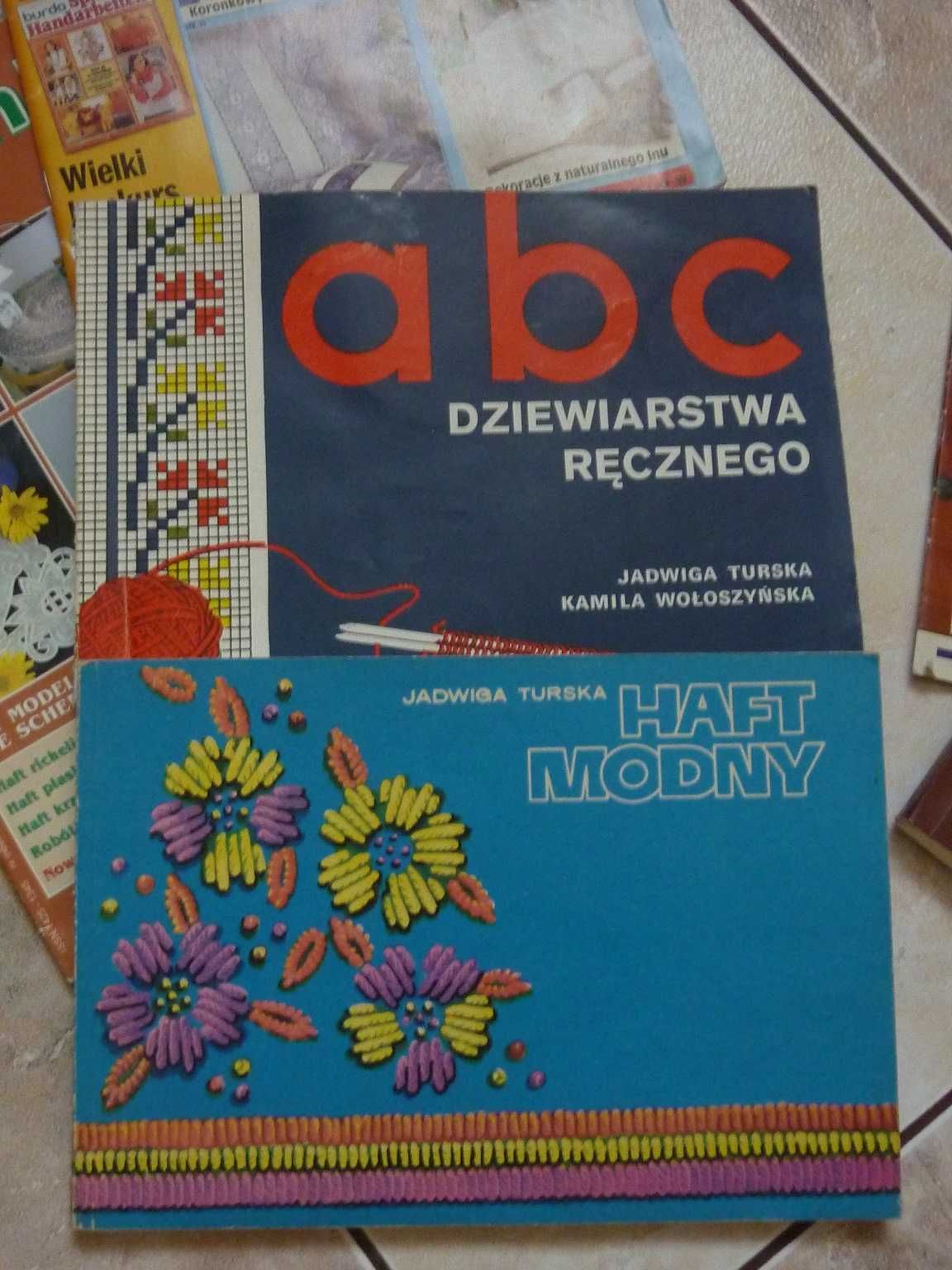 Haft modny Zręczne ręce ABC dziewiarstwa GRATIS zestaw 3 książekgratis