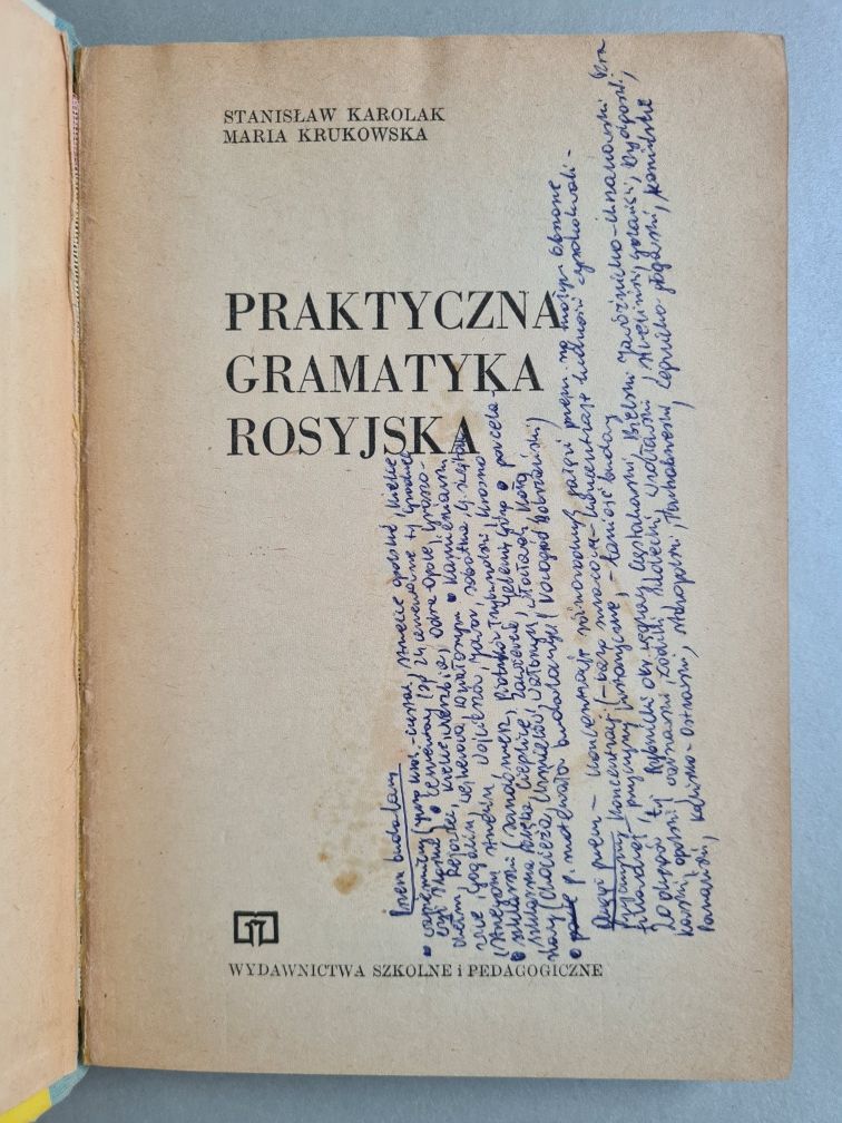 Praktyczna gramatyka rosyjska - Książka