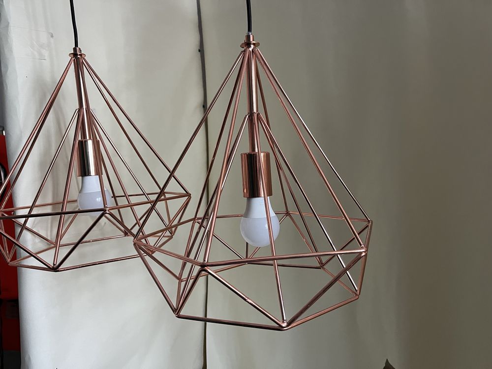 Candeeiro de Tecto Inspire modelo 79696 cobreado