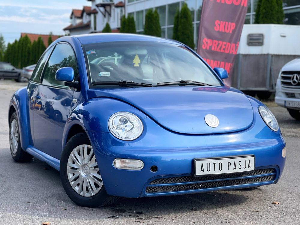 Volkswagen New Beetle 1.6LPG**Zadbany**Oszczędny**Zamiana**Gwarancja**