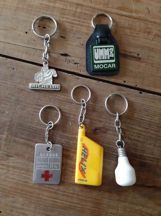 Conjunto de vários porta- chaves