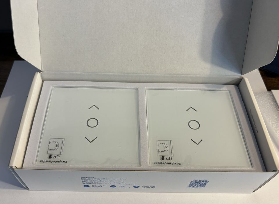 2X Meross MRS100 smart wi-fi przełącznik rolet sterownik żaluzji