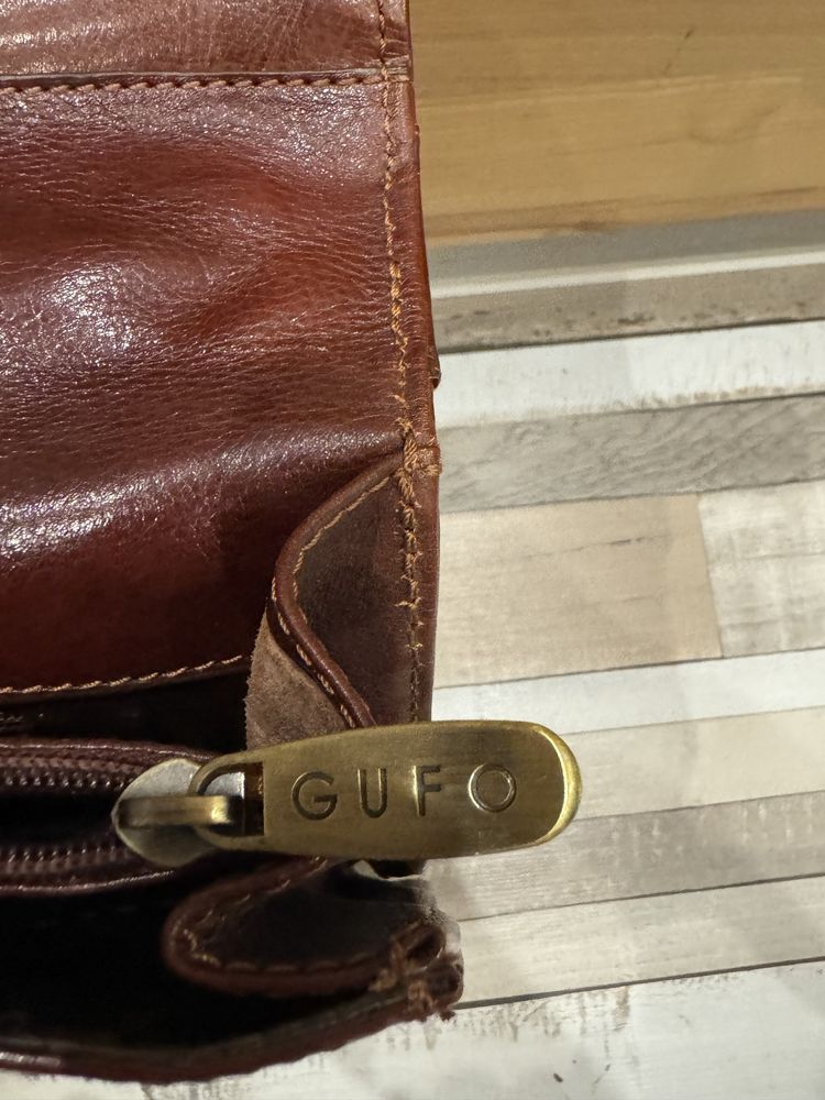 Шкіряний портфель GUFO