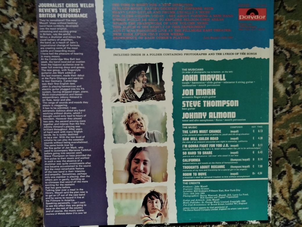 Винил пластинки John Mayall