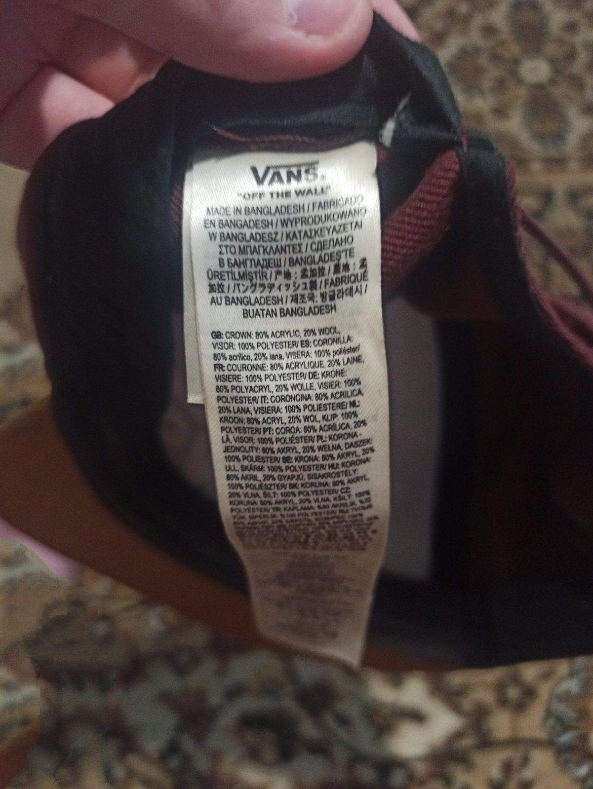 Кепка Vans оригінал