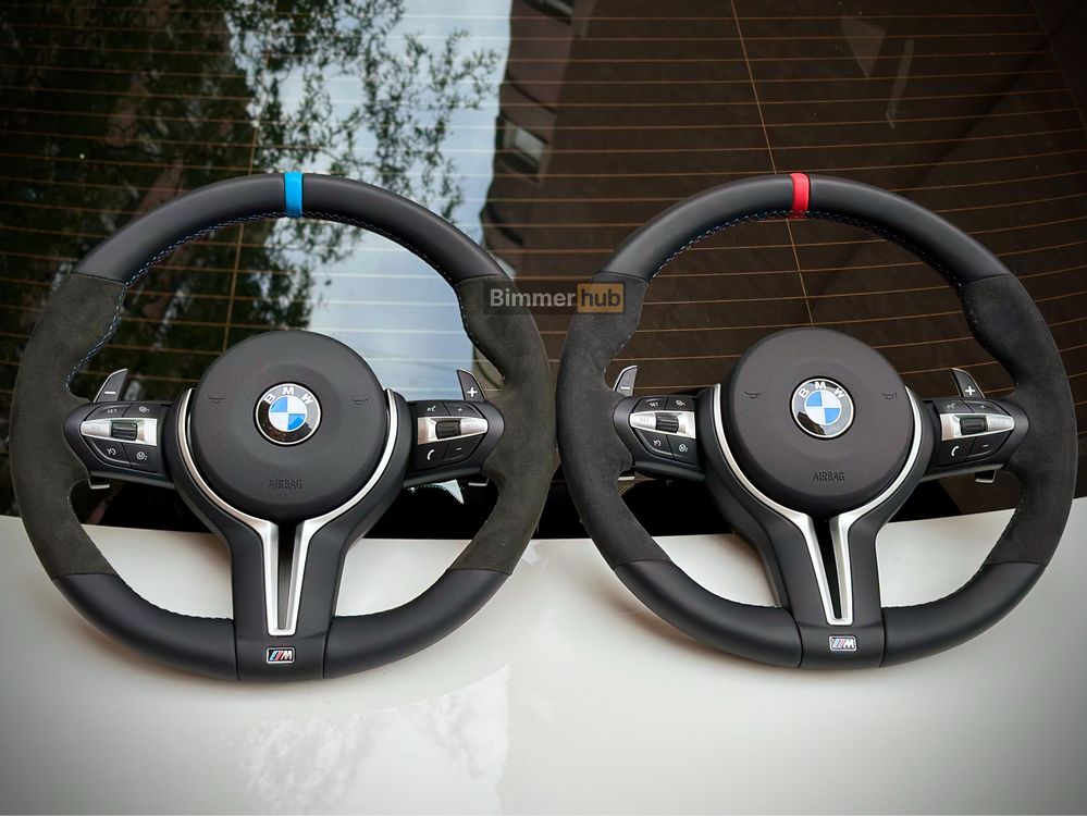М Руль алькантара, оригинал airbag BMW x5 f10 f15 f25 f30 f32 f20 f01
